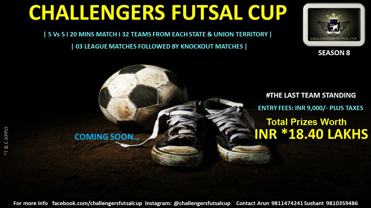 Futsal cup poster tsl